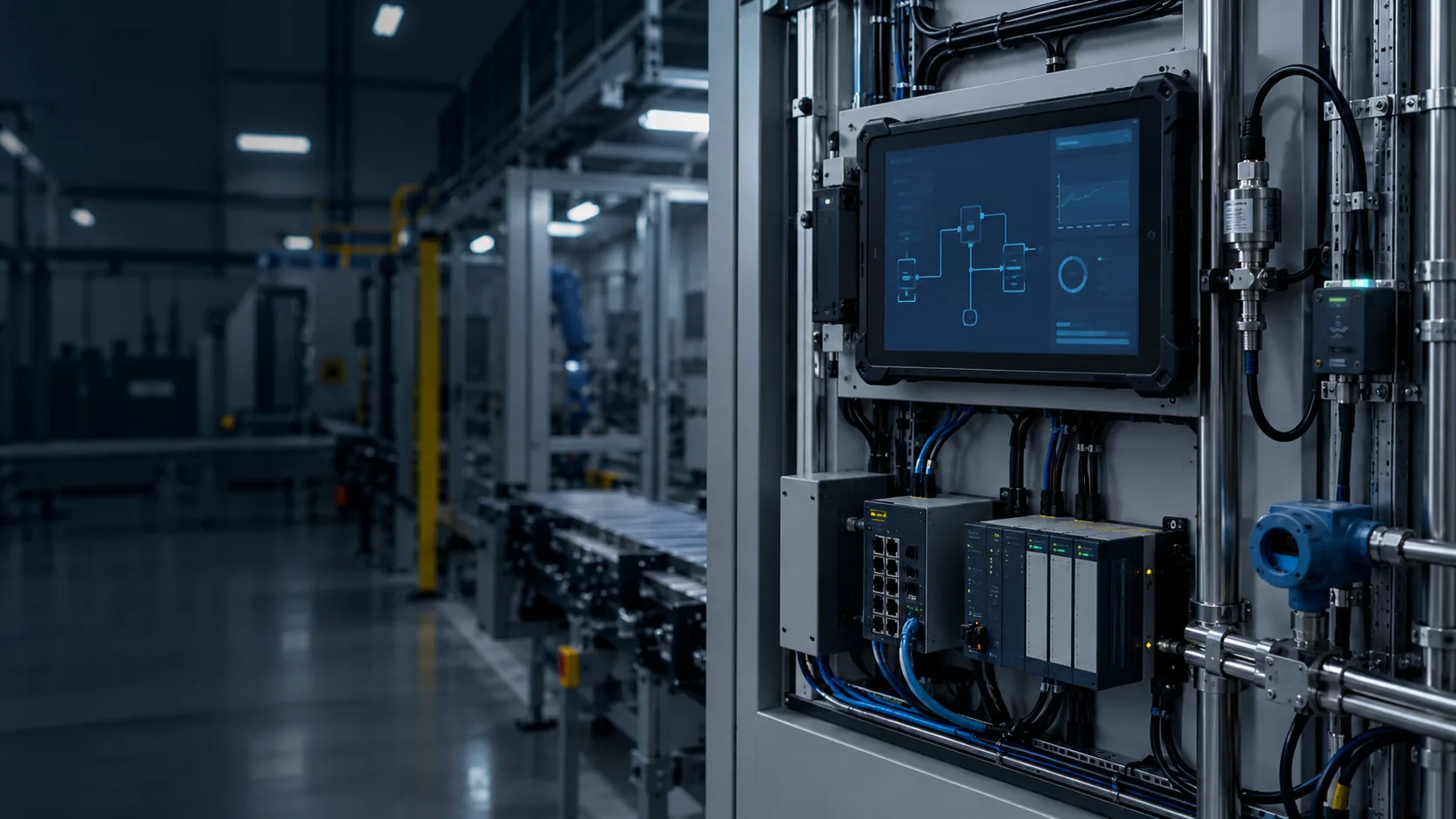 Sistema de automatización y control industrial